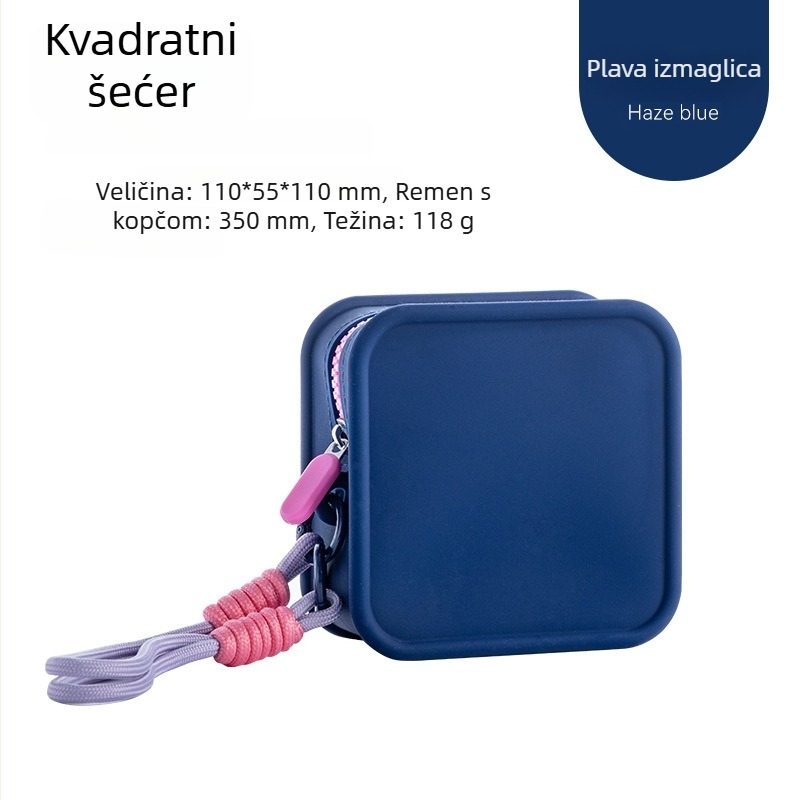 Jotun Judy silikonska torbica – vodootporna kozmetička torbica, prijenosna clutch i mini novčanik za kovanice