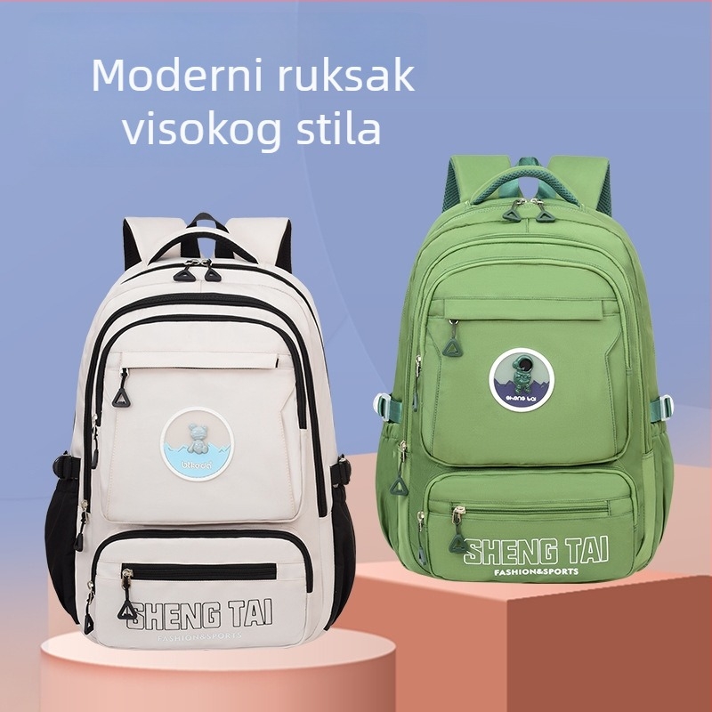 Nova školska torba za učenike srednje škole i gimnazije, velika kapaciteta, laka, vodootporna, otporna na habanje, casual ruksak za dječake i djevojčice
