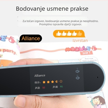 Pero za čitanje engleskog jezika i riječnik za učenike — višenamjensko prevodno pero, pametan univerzalni alat za učenje
