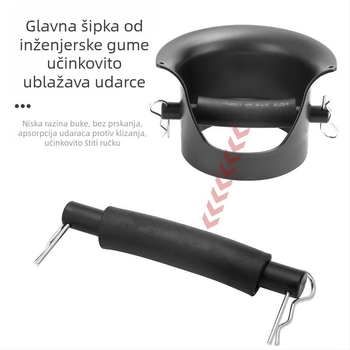 Vertikalni spremnik za kavu s logom – unaprijeđen komercijalni knock box