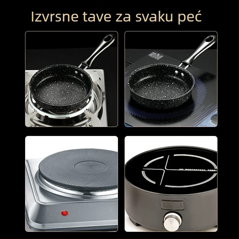Maifan kamen za jaja, mala neprijanjajuća ravna tava za kućnu upotrebu