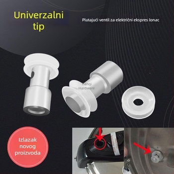Univerzalni električni lonac pod pritiskom: gumeni brtvni prsten za plutajuću ventila, zaustavni ventil, brtvni prsten, ventil kapice i sigurnosni ventil