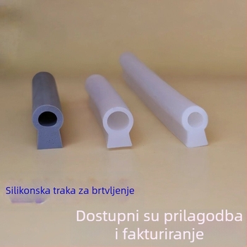 Silikonska traka za poklop visokorazrednog miksera i silikonsko brtvilo za izlazni otvor