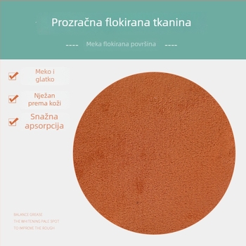 Rukavice za nanošenje losiona za tijelo – alat za nanošenje krema i losiona, s flokiranom teksturom