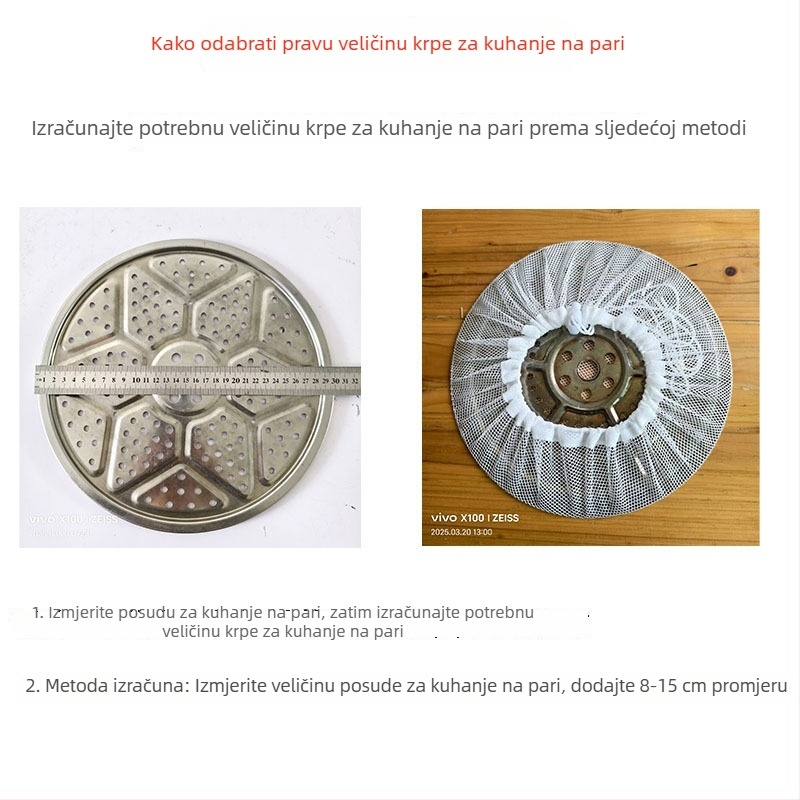 Najlon tkanina za kuhanje na paru, podloga za posude, nelepiva