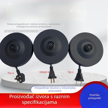 Baza za električni čajnik s termostatom i zaštitom od pregrijavanja