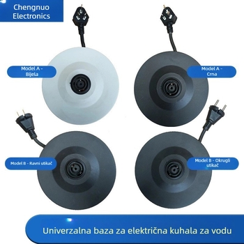 Baza za električni čajnik s termostatom i zaštitom od pregrijavanja
