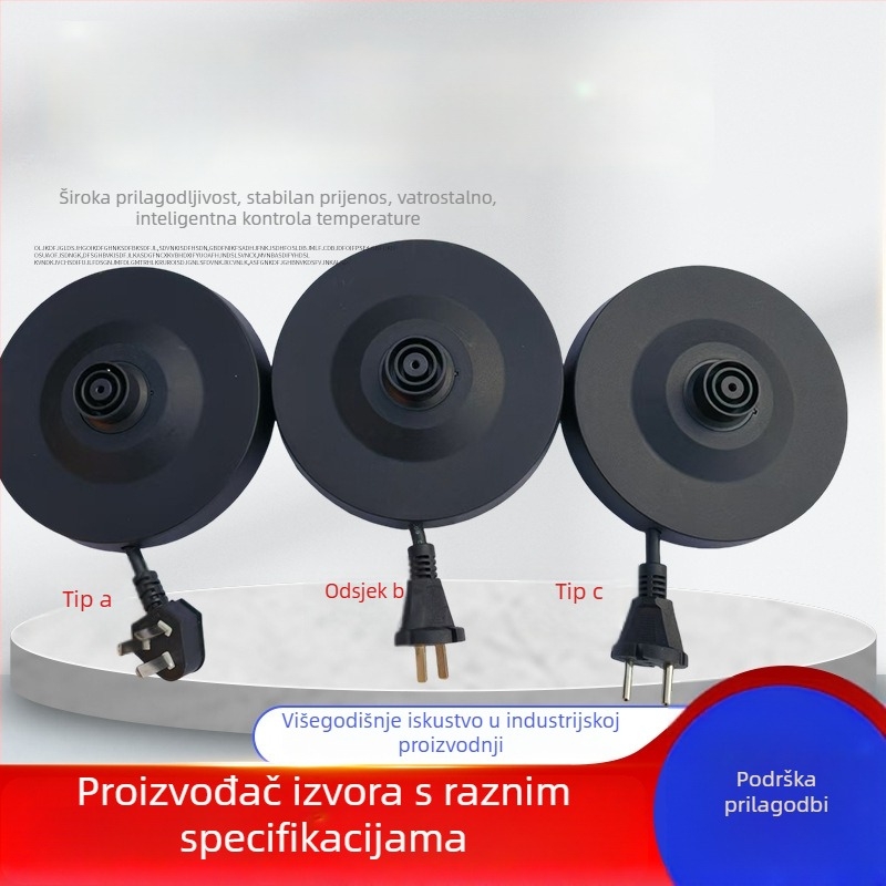 Baza za električni čajnik s termostatom i zaštitom od pregrijavanja