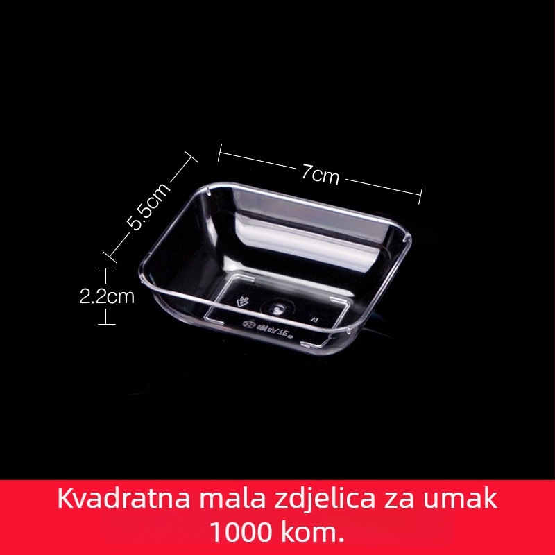 Plastični set posuđa za zabave s motivom trubačkog cvijeta, 10-dijelni set: zdjele, tanjuri, čaše i žlice za jednokratnu upotrebu