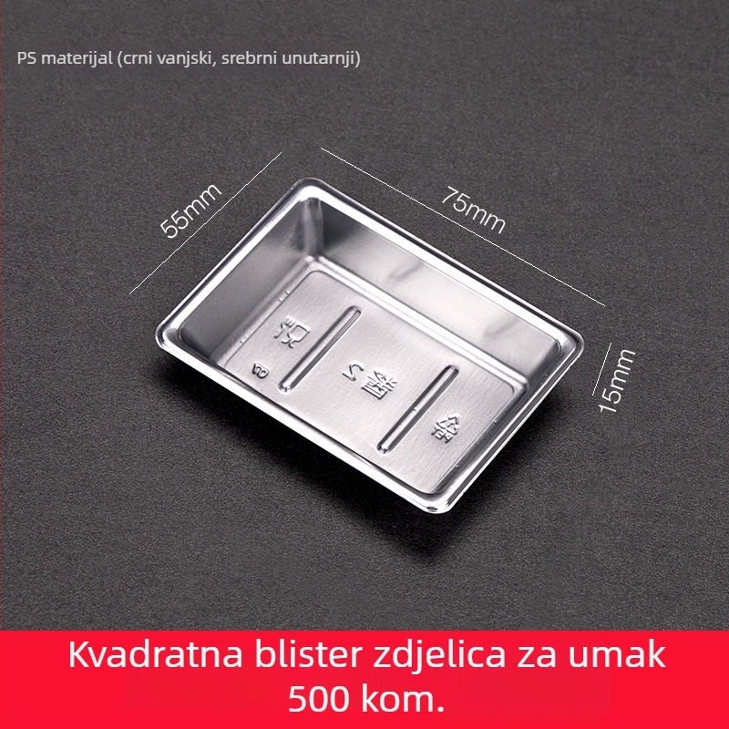 Plastični set posuđa za zabave s motivom trubačkog cvijeta, 10-dijelni set: zdjele, tanjuri, čaše i žlice za jednokratnu upotrebu
