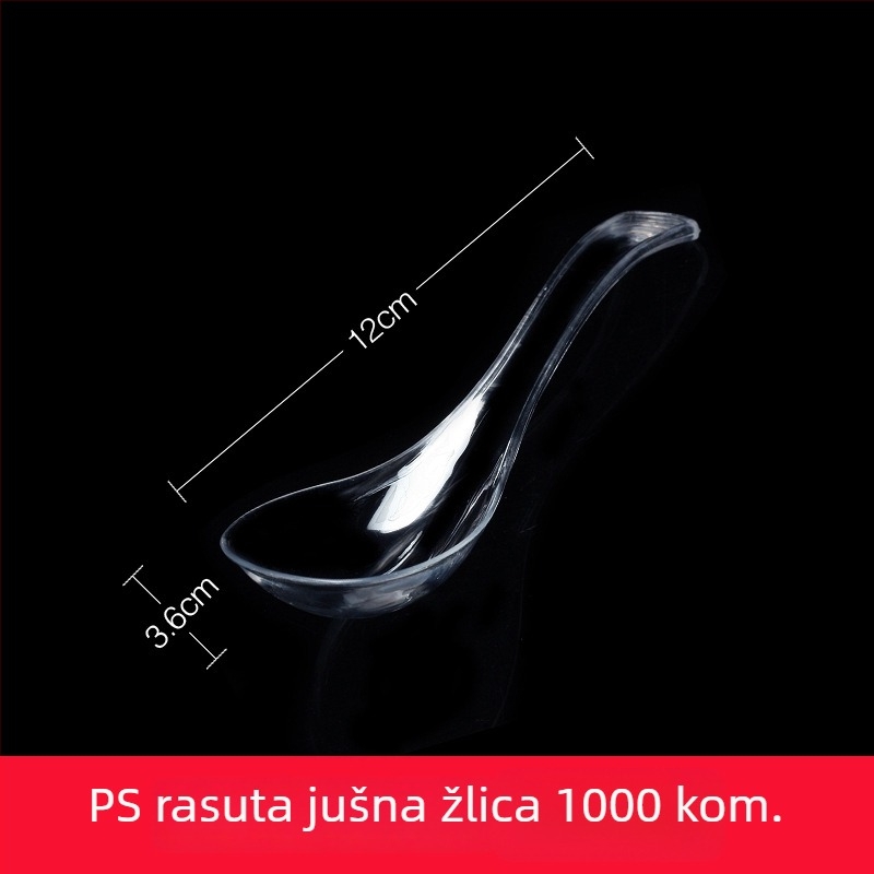Plastični set posuđa za zabave s motivom trubačkog cvijeta, 10-dijelni set: zdjele, tanjuri, čaše i žlice za jednokratnu upotrebu