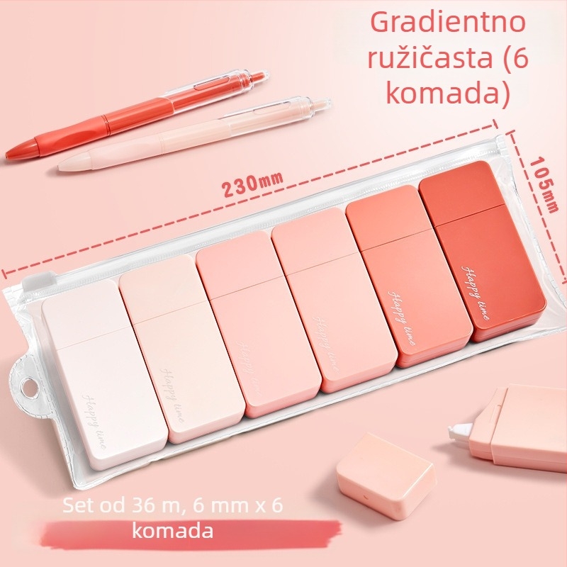 Gradijentna korekcijska traka, višenamjenska, tiha i glatka, s velikim kapacitetom, za učenike osnovne škole