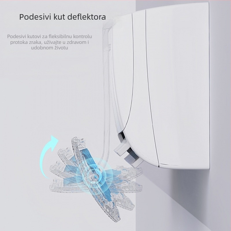 Deflektor zraka za klimatizator – univerzalni zidni nosač, bez ugradnje