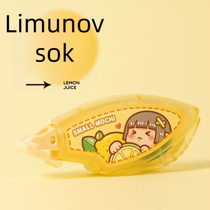 Little Mashu serija – Dot Glue: korekcijska traka i dvostrano ljepilo, bez tragova, za učenike i bilježnice