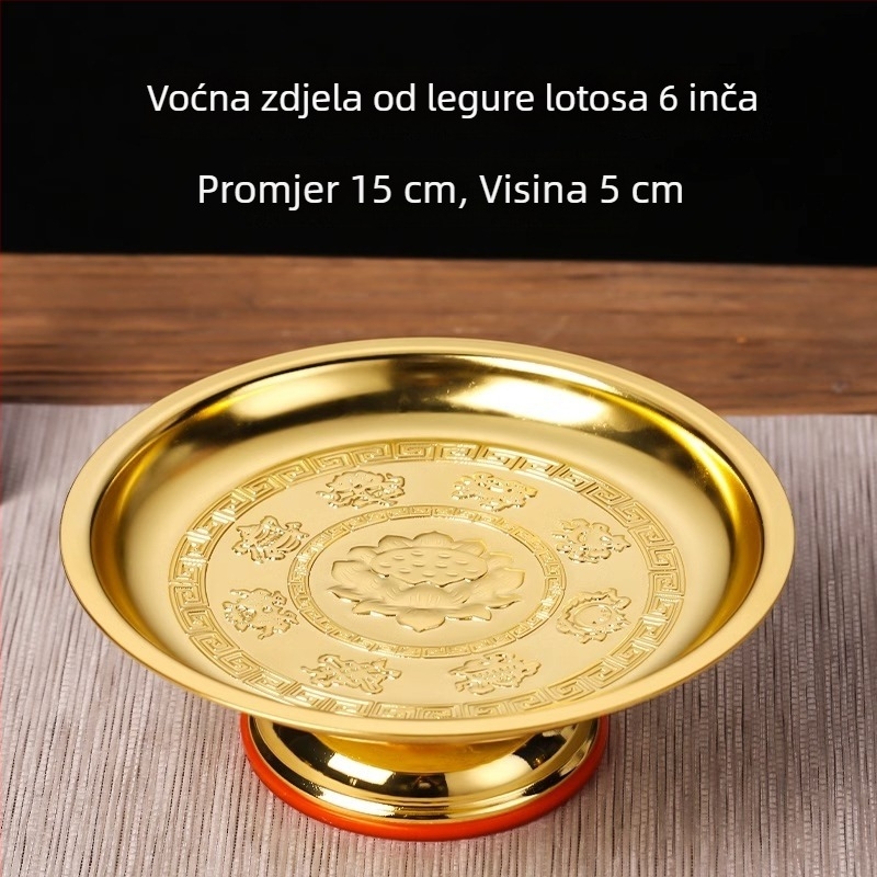 Posuda za voće s lotosom za Budin oltar