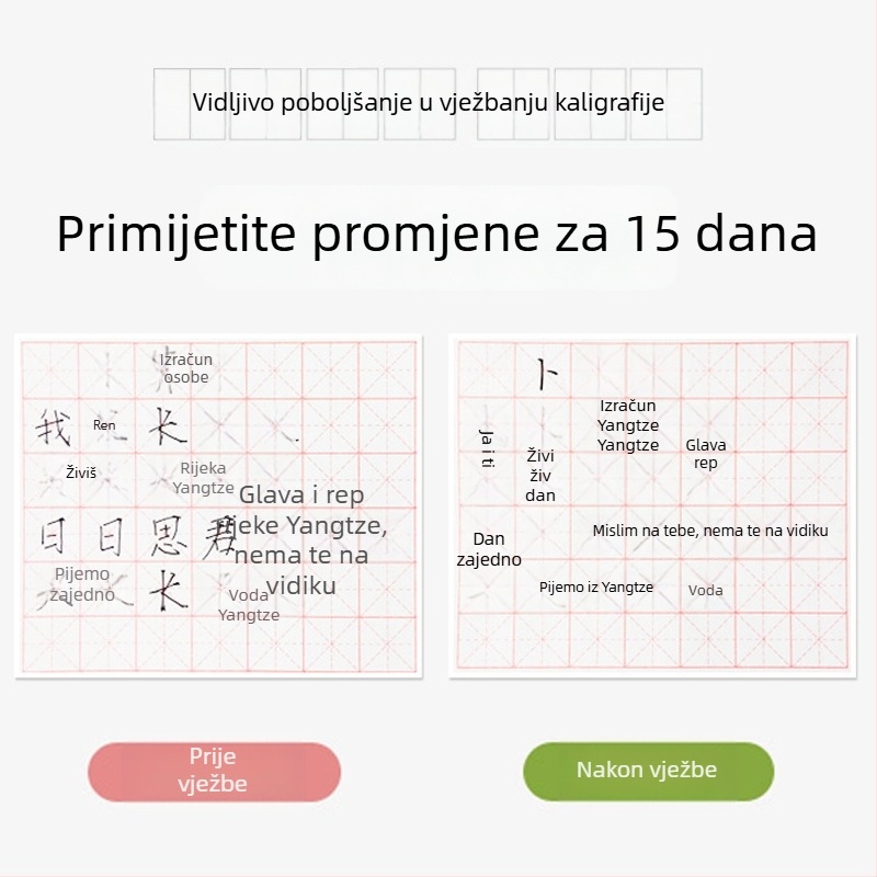 15-dnevna vježba pravilnog pisanja s utorima – za učenike, srednjoškolce i odrasle
