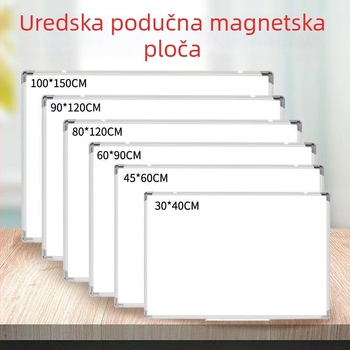 Viseća dvostruka magnetska ploča za pisanje – kućna nastava