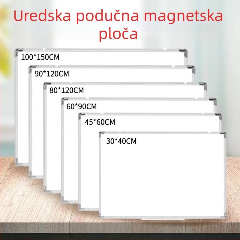 Viseća dvostruka magnetska ploča za pisanje – kućna nastava