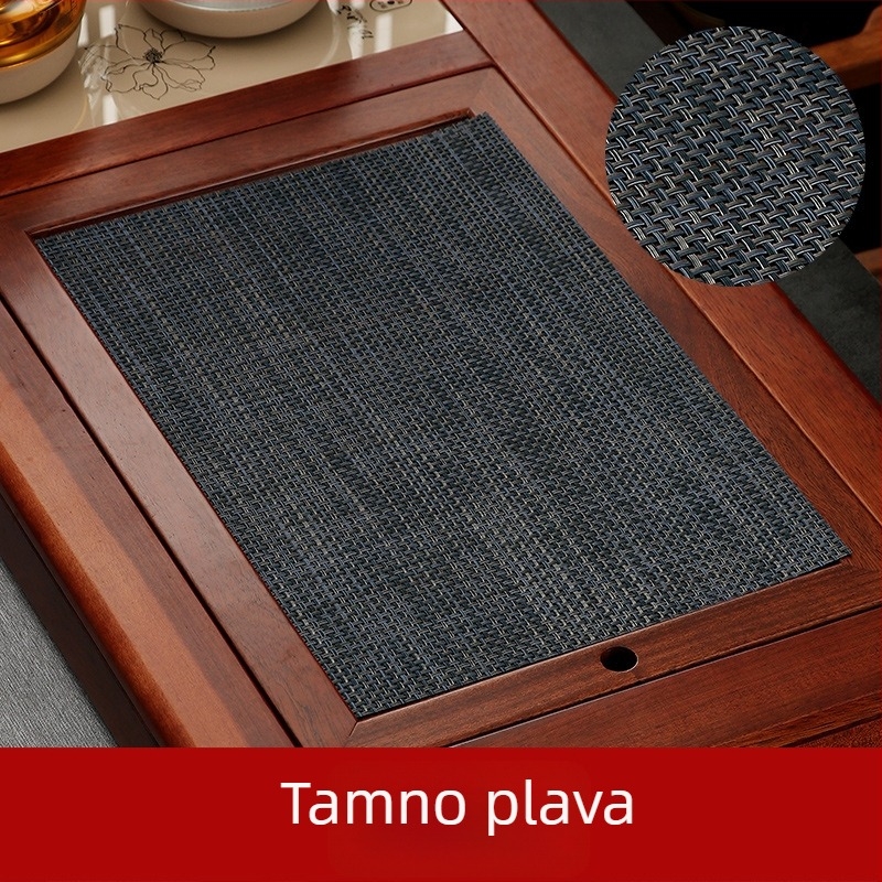 Kung Fu čajni set dodatci: filtar za čajne taloge, vodootporna podloga za čaj, bambusova podloga, čajni stol i tanjur, mreža za čajne taloge