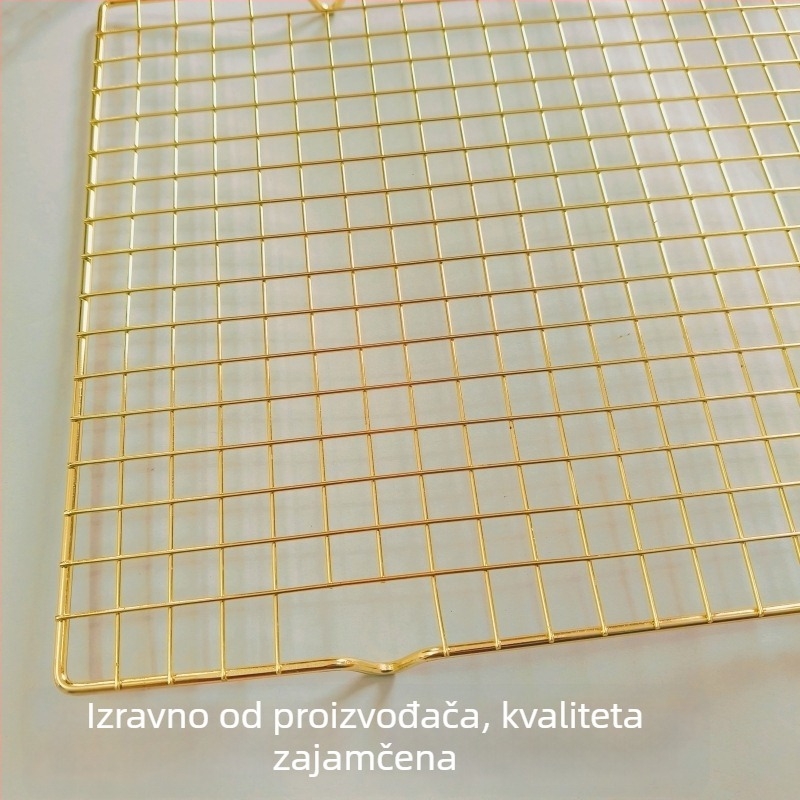 Pojačana vanjska mreža za roštilj i mreža za hlađenje za kolače i pekarske proizvode – DIY pečenje i roštiljanje