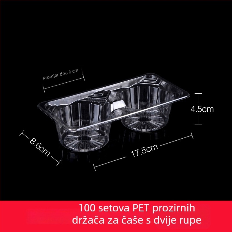 Motiv truba cvijeće: set torbi za čaše za jednokratne i dvostruke čaše; plastični i pulpski držač za čaše; netkana tote torba za čaše; kožna torba za čaše