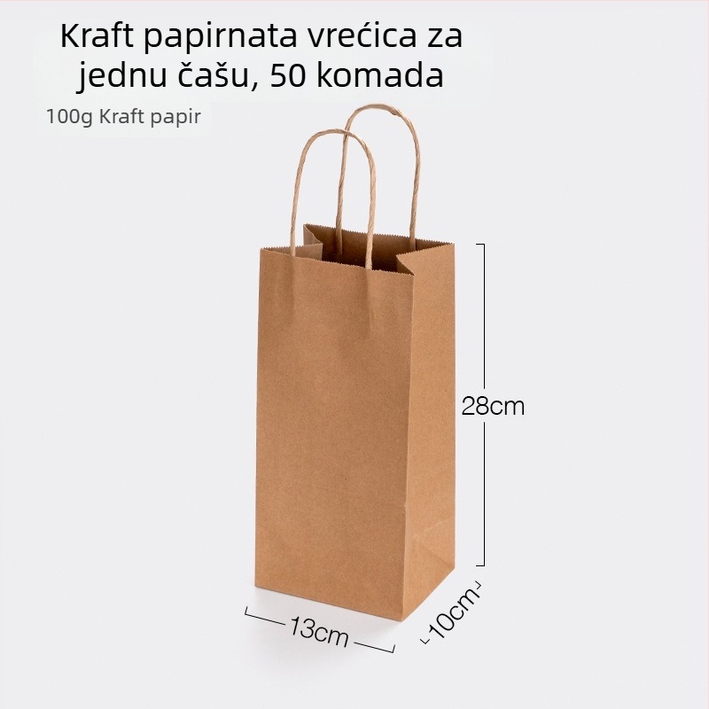 Motiv truba cvijeće: set torbi za čaše za jednokratne i dvostruke čaše; plastični i pulpski držač za čaše; netkana tote torba za čaše; kožna torba za čaše