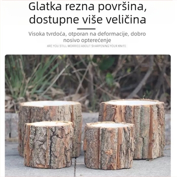Košara od kore drveta za cvjetne aranžmane i sukulente – božićna dekoracija i Dan učitelja