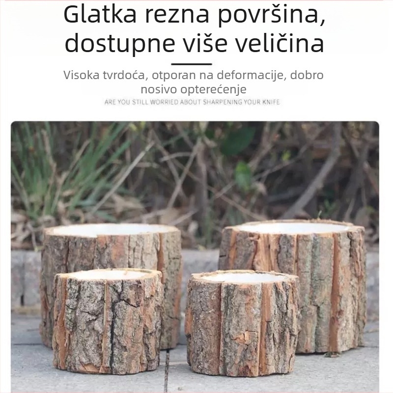 Košara od kore drveta za cvjetne aranžmane i sukulente – božićna dekoracija i Dan učitelja