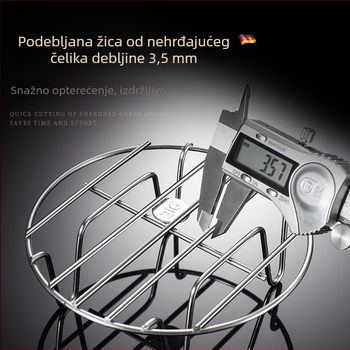 Parna mreža od nehrđajućeg čelika 316 za jaja i posude; niske noge, podrška za vodenu kupelj i košarica za paru