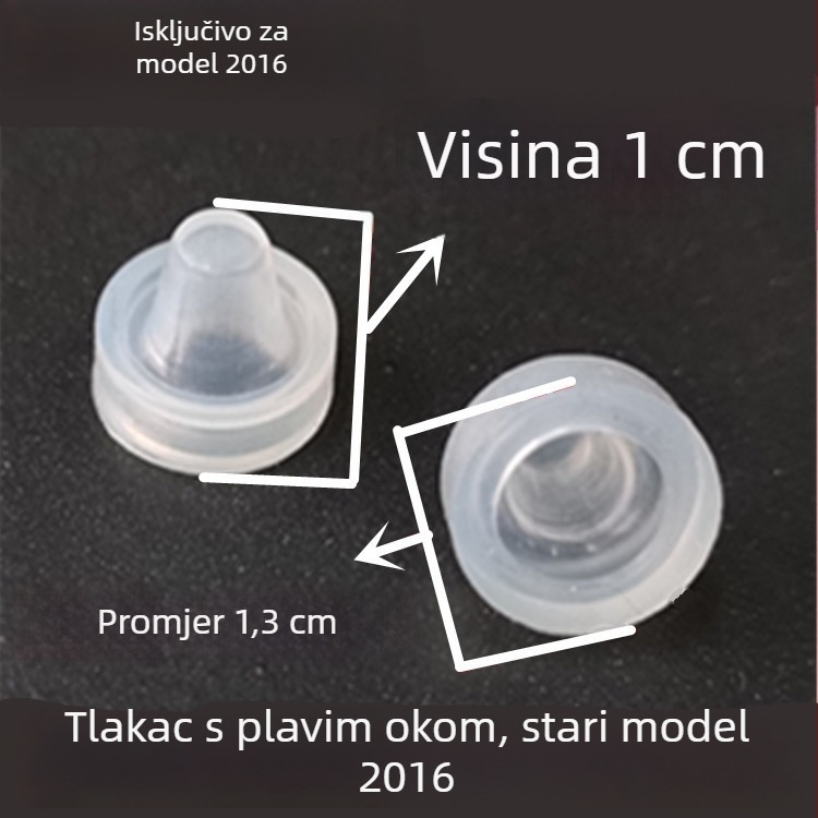 Poklop ventila tlakomjera – gumeni omotač i kožni kapak, za električne tlak kuhalo od aluminijske legure i nehrđajućeg čelika