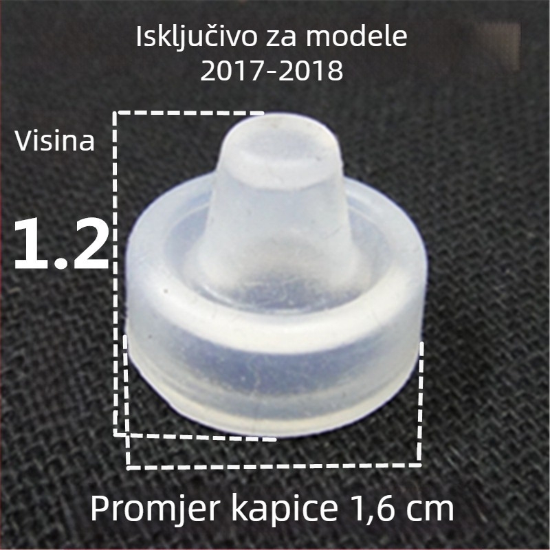 Poklop ventila tlakomjera – gumeni omotač i kožni kapak, za električne tlak kuhalo od aluminijske legure i nehrđajućeg čelika