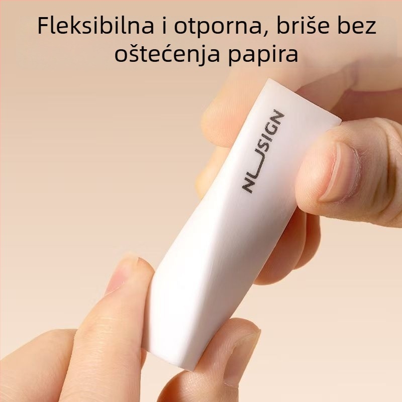 Deli NS151 trokutasta gumica s skupljanjem prašine za osnovnoškolce