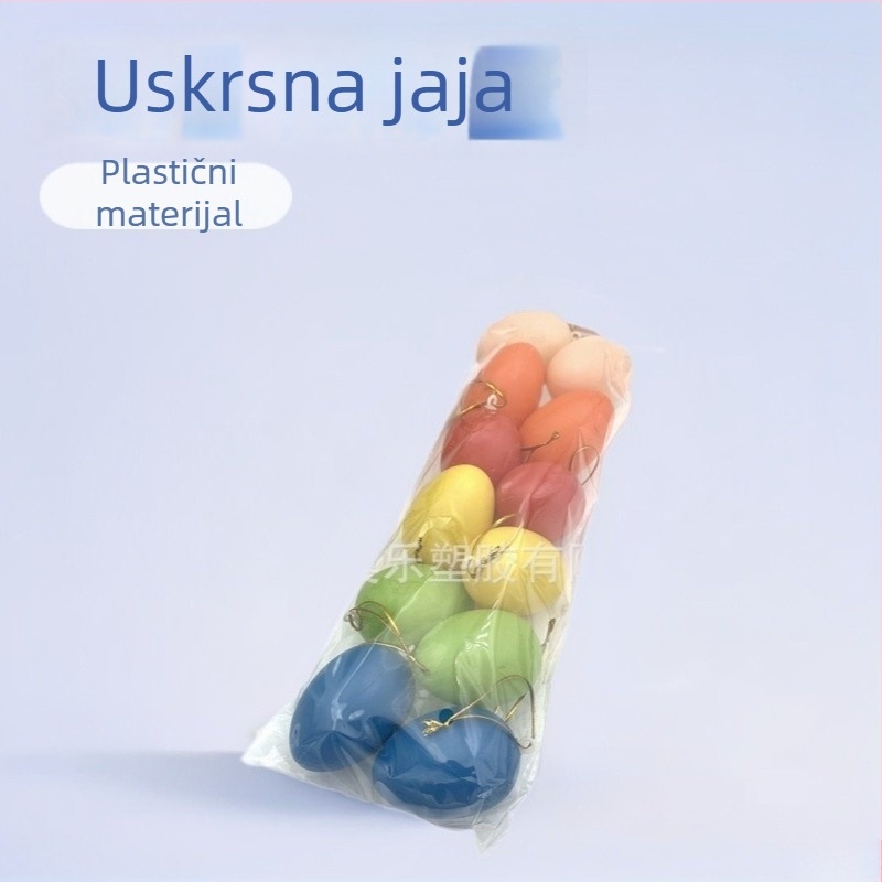 Plastična uskrsna jaja, dekorativna mala šarena jaja, uskrsne dekoracije, veleprodaja