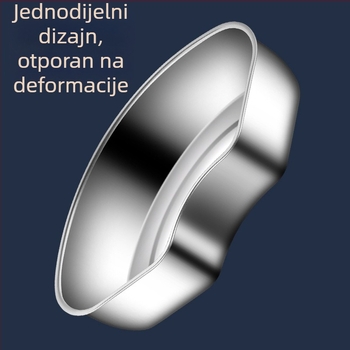 Kutija za paru od 304 nerđajućeg čelika u obliku ventilatora, za kućni rižin kuhalo; podijeljena posuda za paru, parni tanjur i šalica za paru s poklopcem