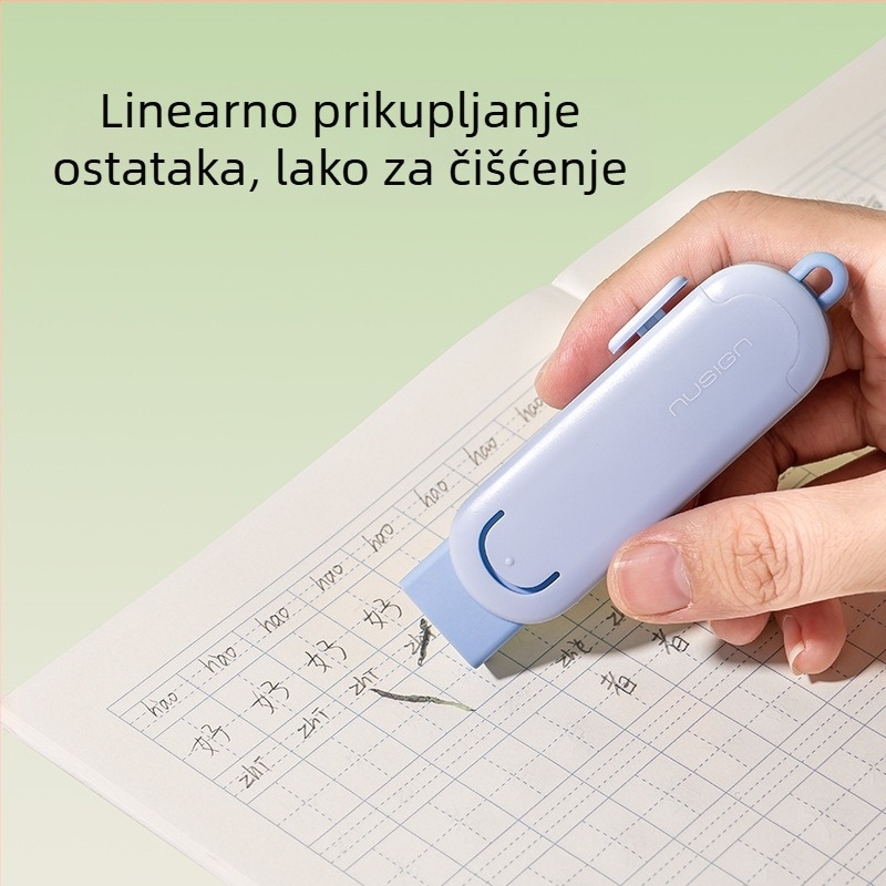 Deli Ns039 Push-Pull gumica — bez mrvice, izuzetno čista, za učenike osnovne škole i vrtić, bez tragova