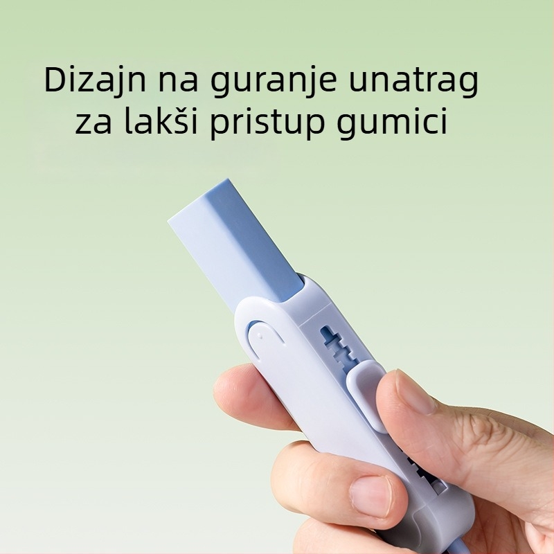 Deli Ns039 Push-Pull gumica — bez mrvice, izuzetno čista, za učenike osnovne škole i vrtić, bez tragova