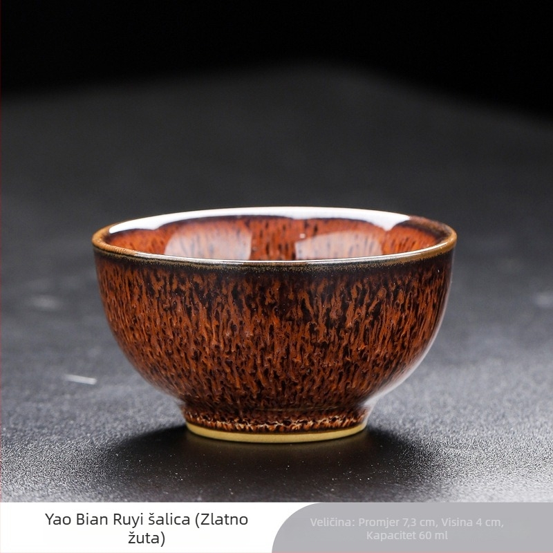 2023 novi model Jun kiln Jianzhan keramička šalice za čaj – Gongfu čajni set, male šalice za čaj