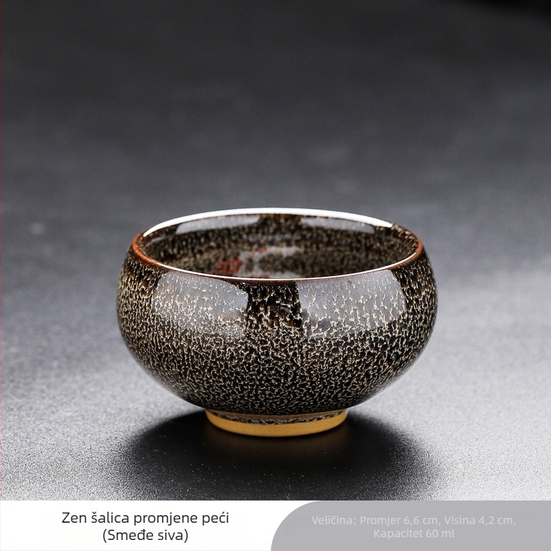 2023 novi model Jun kiln Jianzhan keramička šalice za čaj – Gongfu čajni set, male šalice za čaj