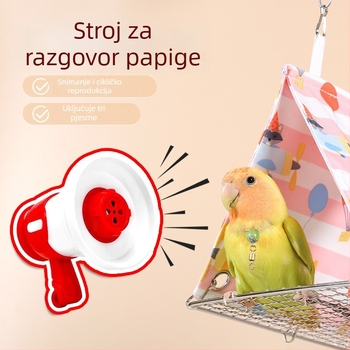 Papagaj govorni stroj — interaktivni obrazovni uređaj za ptice i kognitivni razvoj