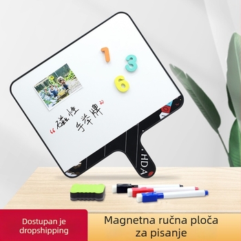Magnetska brisača, ručna ploča za uživo prijenos – dvostrana mini ploča za pisanje, podsjetnike i broj bodova