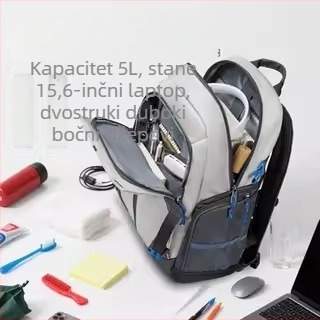 Ruksak velikog kapaciteta za učenike srednjih škola i studente, zaštita kralježnice, unisex model, 20–35 L, za 16-inčni prijenosnik, Oxford tkanina