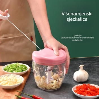 Češanj za češnjak i mini mlinka – višenamjenski kuhinjski alat za ljuštenje i sjeckanje češnjaka, OEM prilagodba