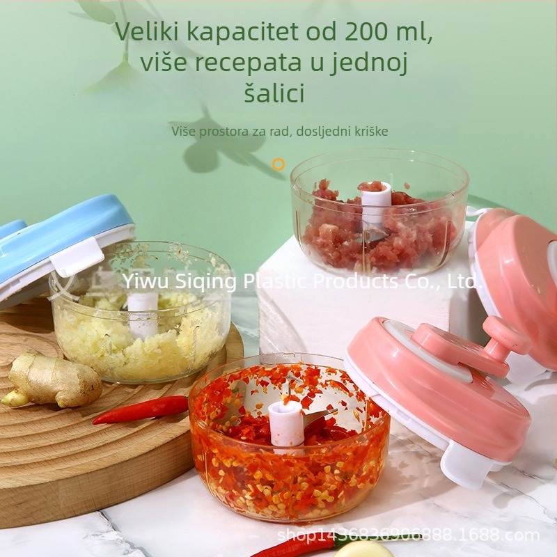 Ručna presa za češnjak i oguljivač — mini multifunkcionalni kuhinjski alat