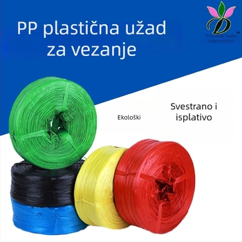 PP vezno uže, plastično uže, širina 2 cm, debljina 0,05–0,15 mm, polipropilensko uže