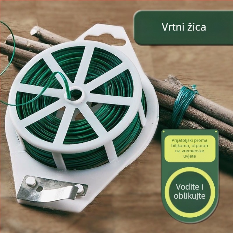 Plastično vezivanje za vrt – pričvršćivanje biljaka, penjaće ruže