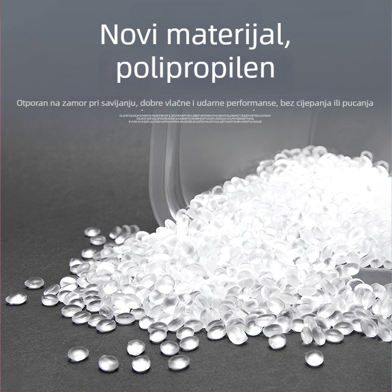 5 mm PP traka za vezivanje, potpuno automatska, prozirno-šarena traka za pakiranje za laganu industrijsku upotrebu
