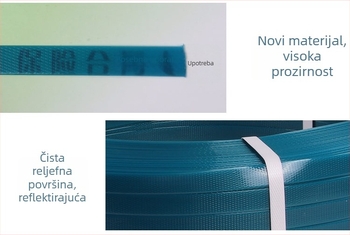 PET1608 Ručno i automatsko električno topljenje stroja sa šarenim prozirnim najlonskim pojasom za pakiranje kartonskih kutija