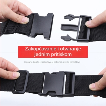 Višenamjenski kaiš za prtljagu, prijenosni elastični tkani kaiš