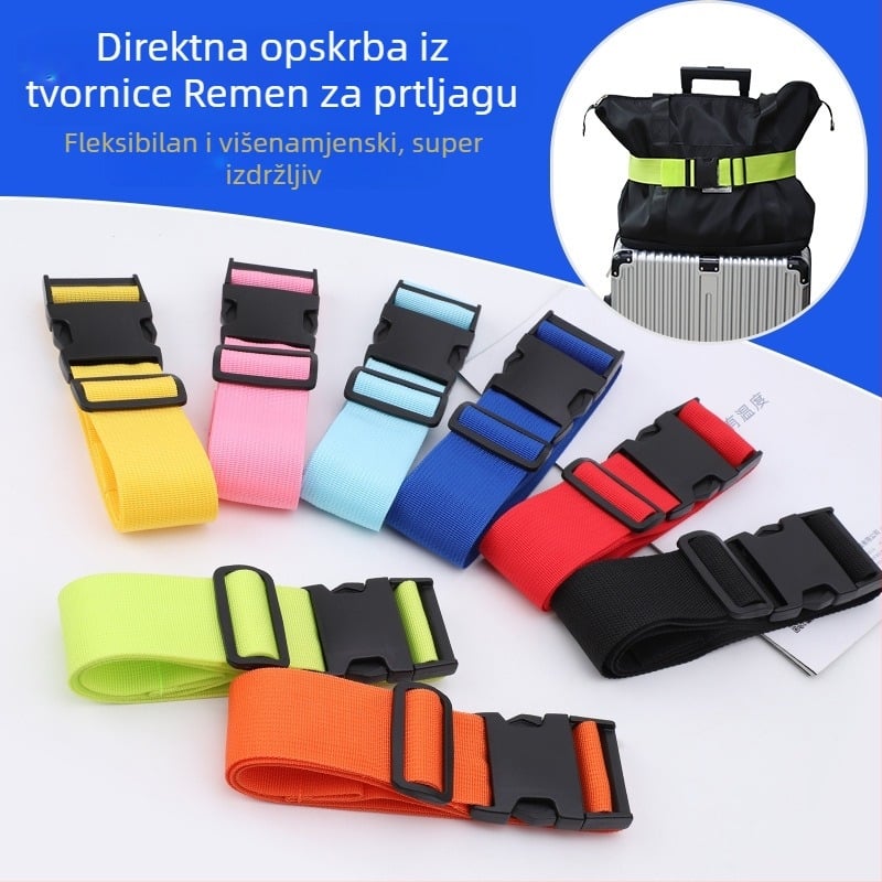 Višenamjenski kaiš za prtljagu, prijenosni elastični tkani kaiš