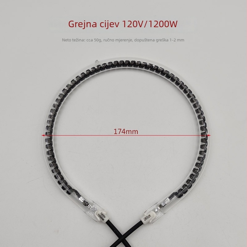 Pribor za frižider na zrak: mreža za grill, staklena umetnina, ladica, staklena zdjela, mreža za grill